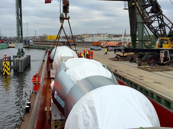 First Siemens gas turbines begin their journey to Egypt