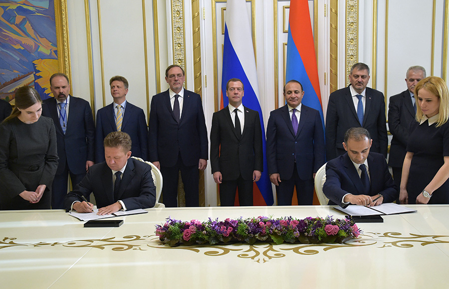Gazprom ready to supply Armenia