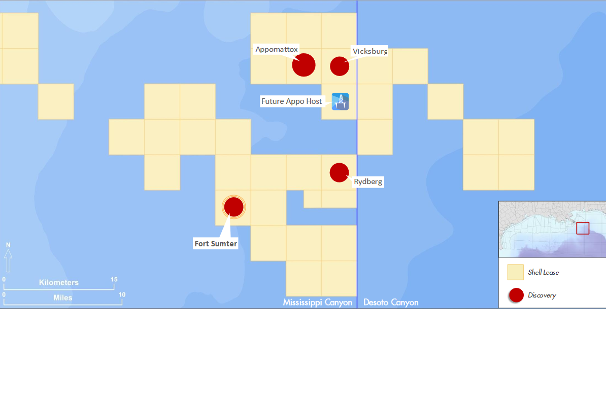 Shell announces Fort Sumter discovery in Gulf of Mexico