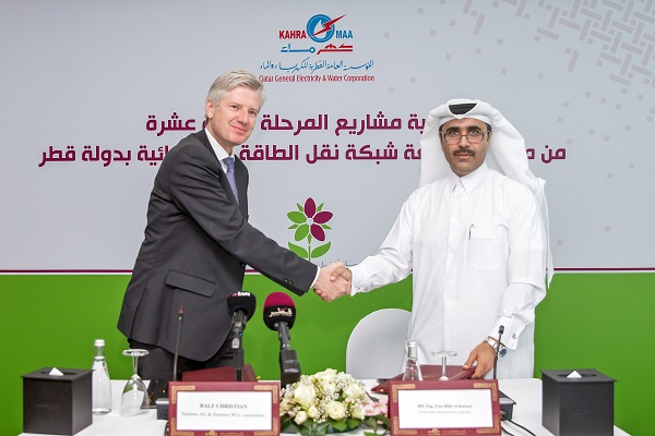 Siemens wins EUR790 million substation contract in Qatar