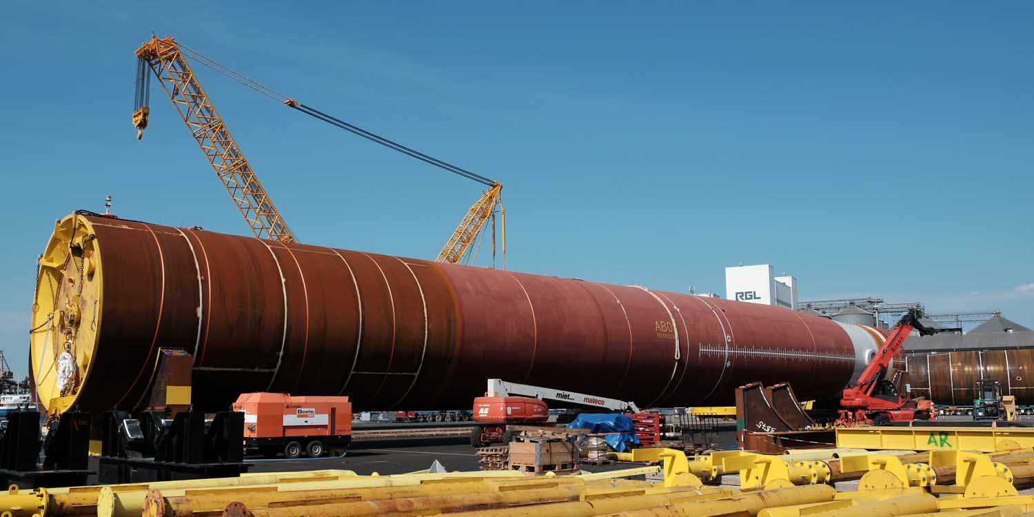 E.ON is using innovative corrosion protection technology  for wind farm foundations in the Baltic