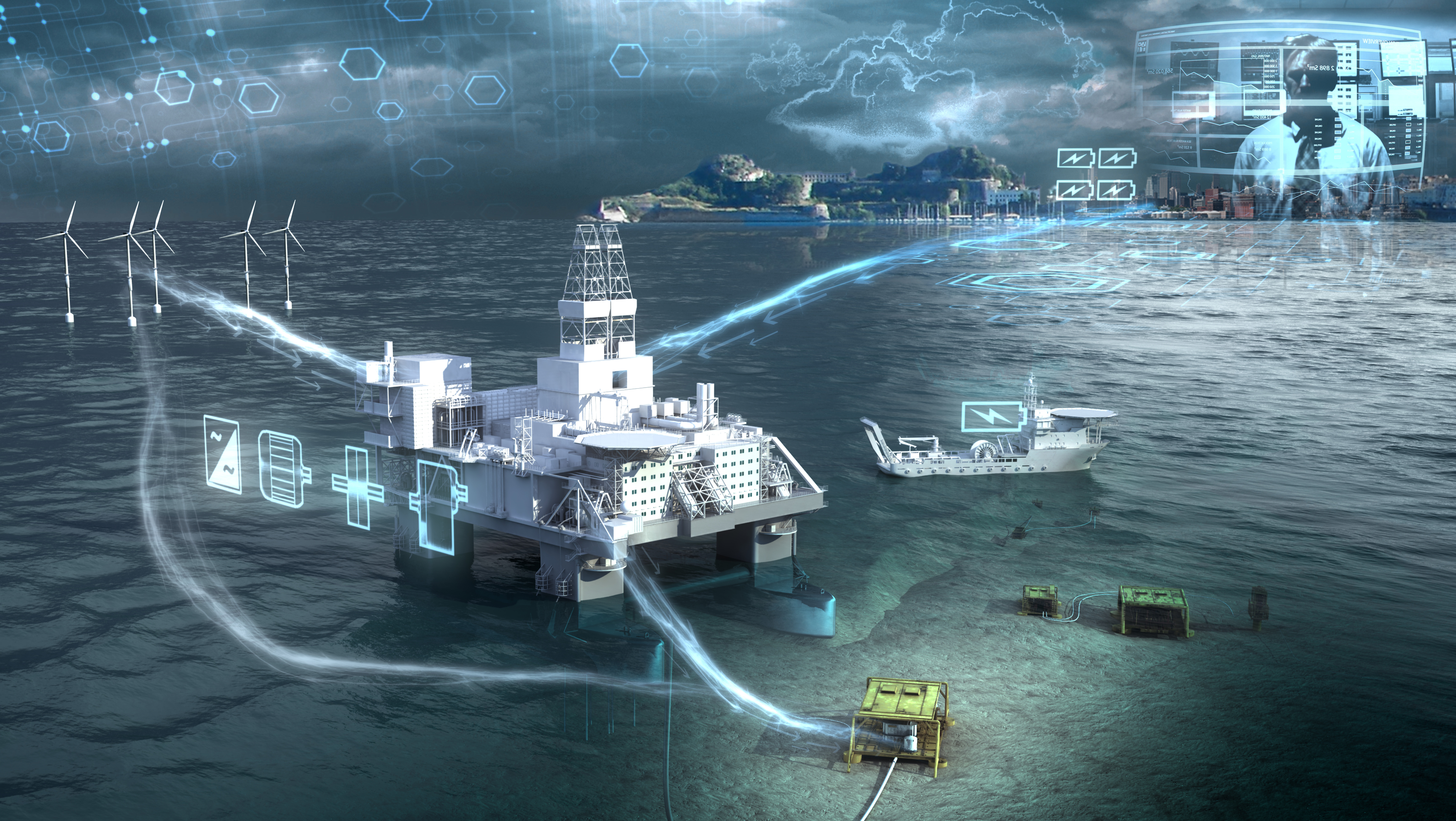Siemens’ BlueVault™ energy storage solutions bring clean, reliable power to offshore operations