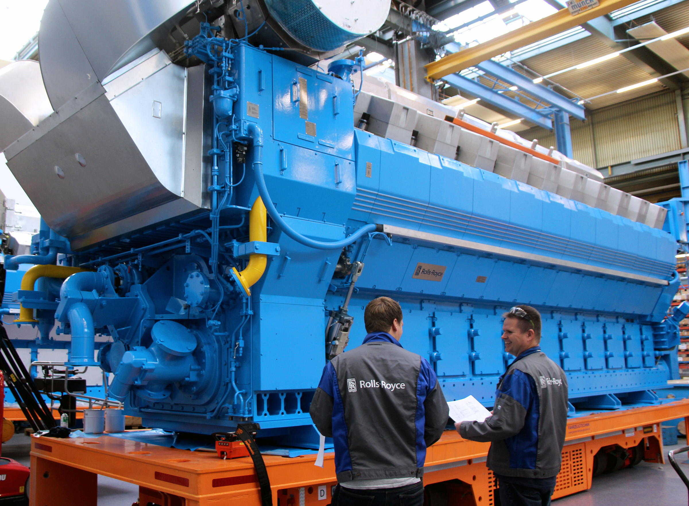 Rolls-Royce ships its first B36:45V20 gas generator sets to C-Energy in the Czech Republic