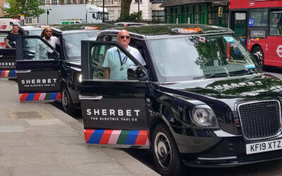 SHERBET ELECTRIC TAXIS: Sherbet’s Sustainability Driving Change in London Transport Network